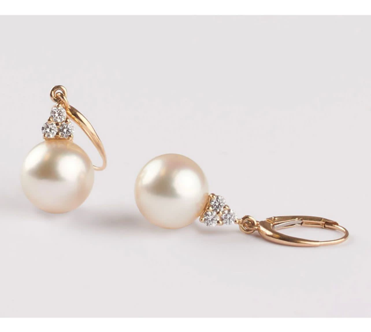 Customized service for Jackie, 1 solid 18k gold necklace+1 S925 pearl earring
