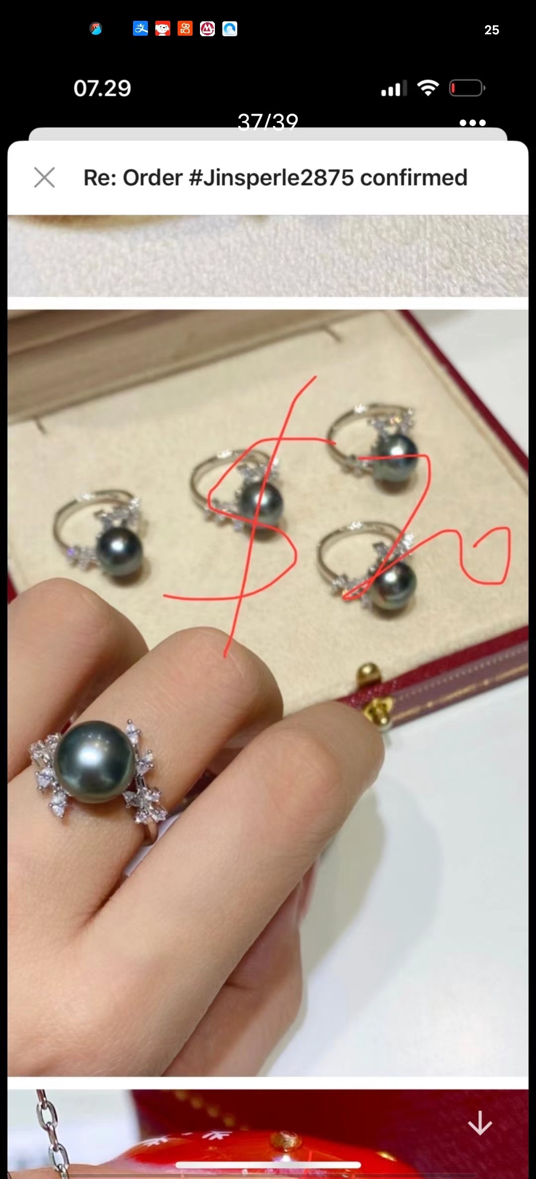 Customized Service for Alma, 10 S925 designs