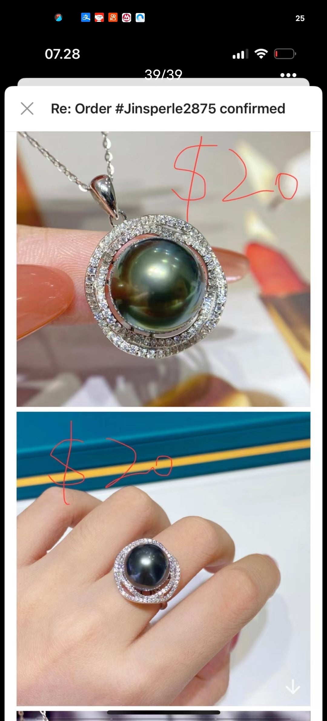 Customized Service for Alma, 10 S925 designs