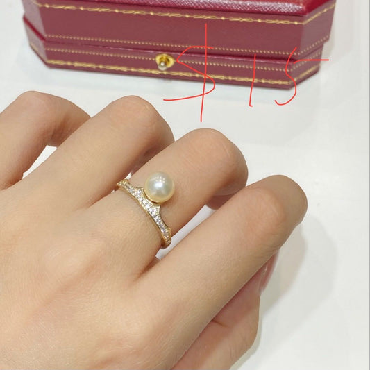 Customized service for KC, 1 Solid 18k gold pendent+ 1 S925 Ring