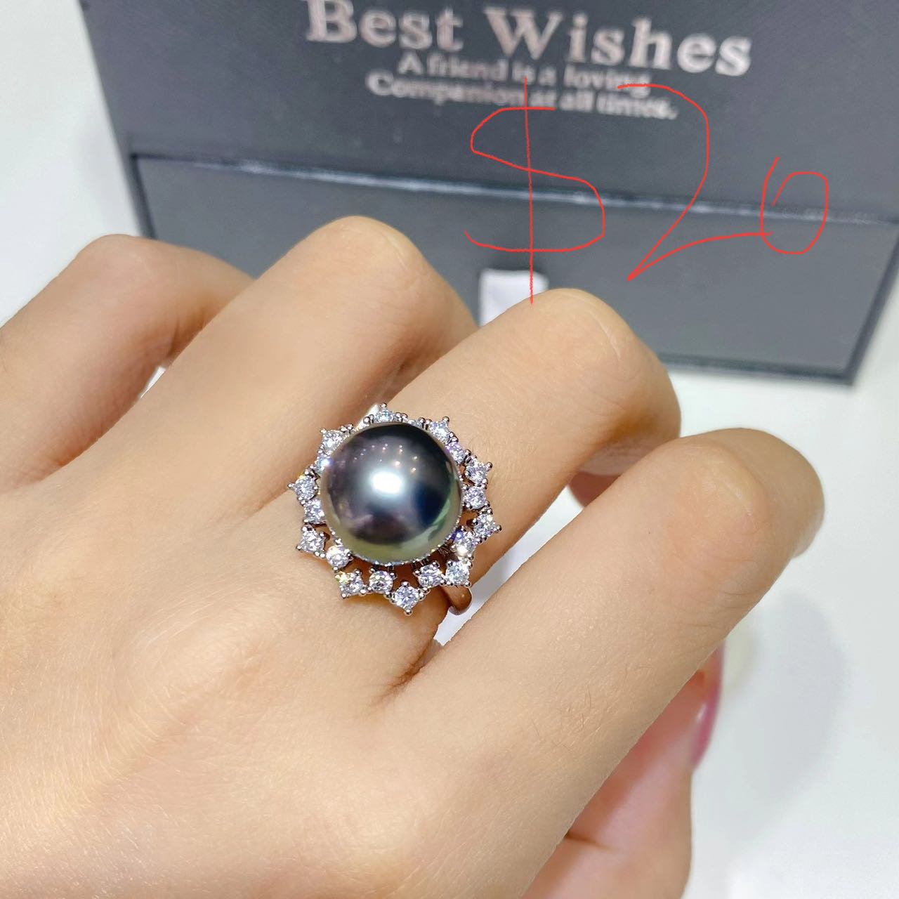 Customized service for Laura, 1 S925 ring