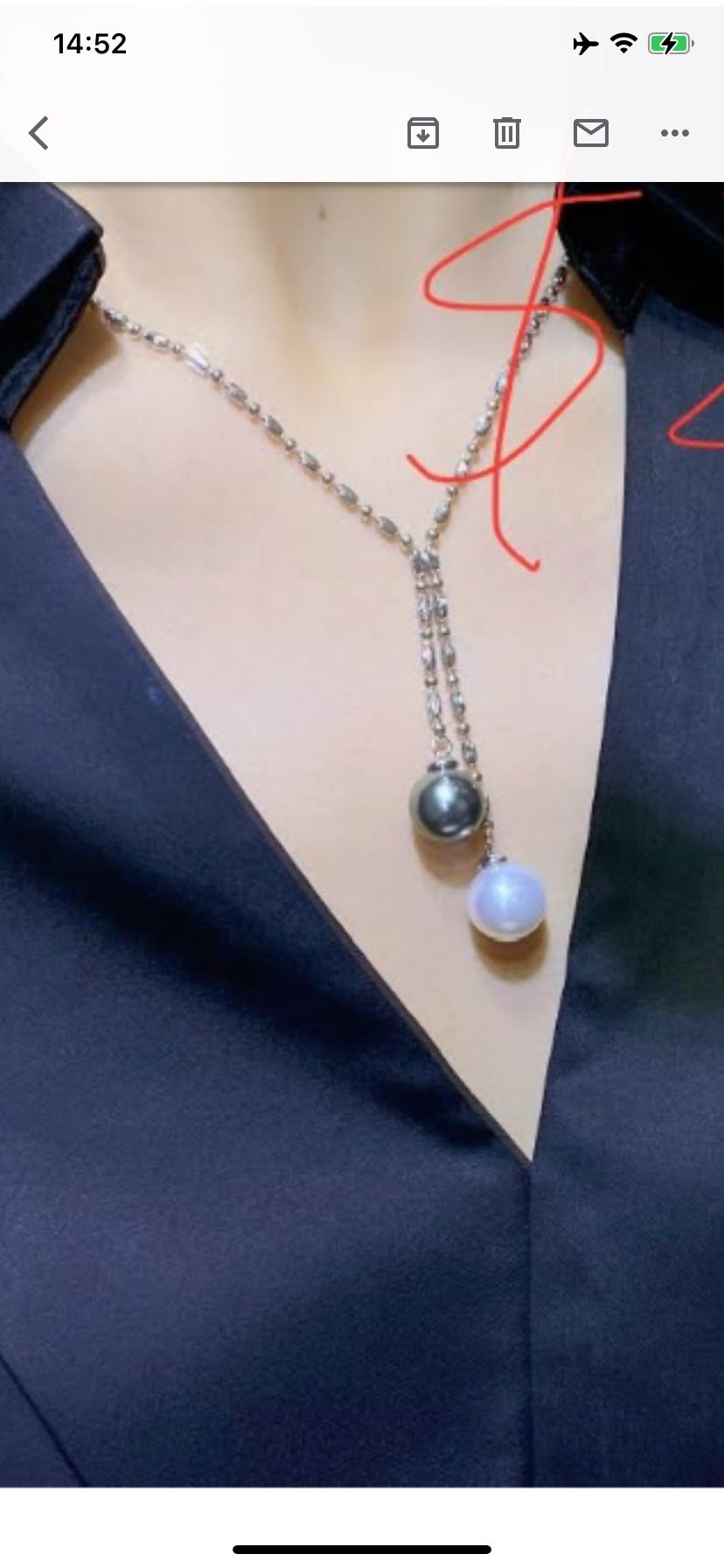 Customized service for Lops, 3 S925 necklace, 1 S925 180cm necklace, 1 S925 earring