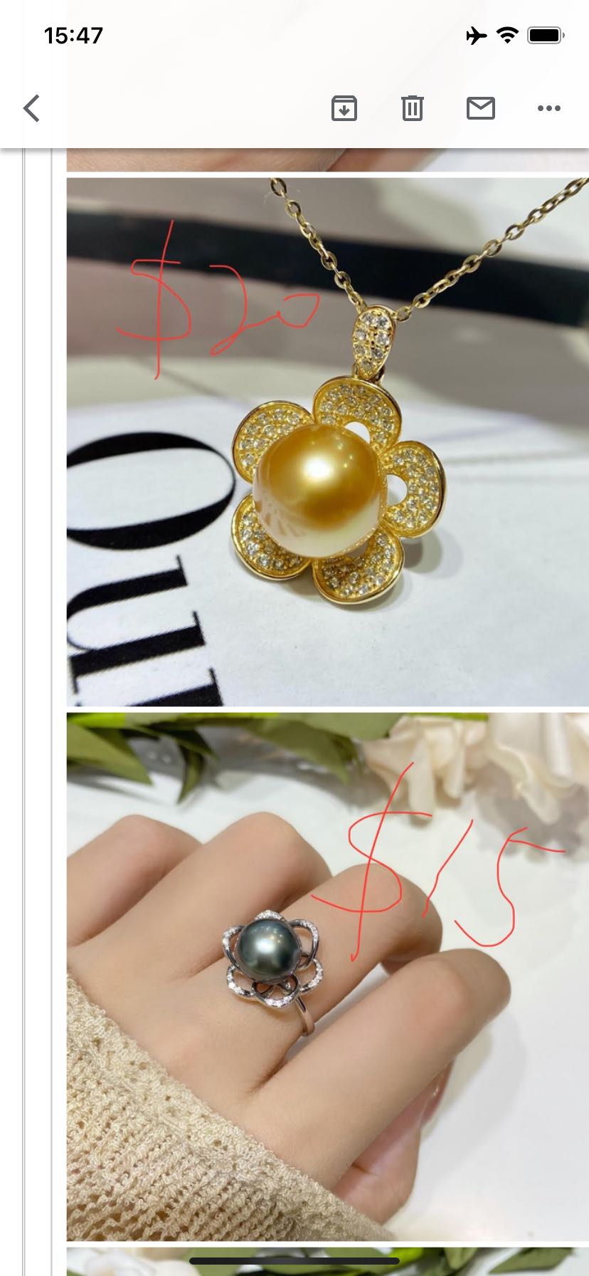 Customization service for Charles, 19 S925 setting jewelries