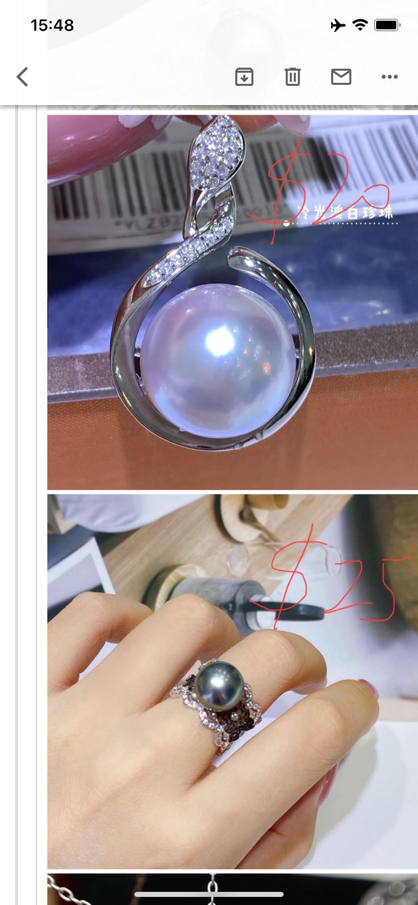 Customization service for Charles, 19 S925 setting jewelries
