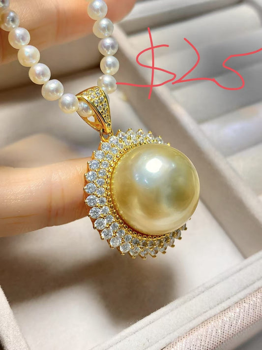 Bracelet for Janice, Solid 18k gold setting, 7-9mm white and purple pearls, 5 customization jewelries